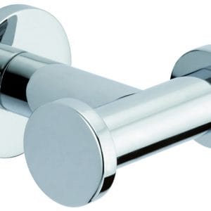 מתלה קיר כפול כרום איטליה BAGNO AE244