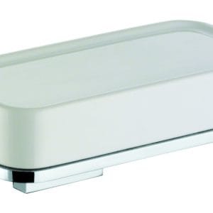 מתקן לסבון כרום שילוב חרס איטליה BAGNO AT122