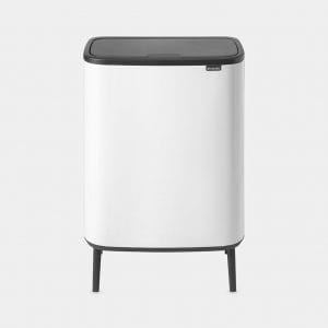 פח למטבח לחיצה 60 ליטר לבן BRABANTIA BO 60