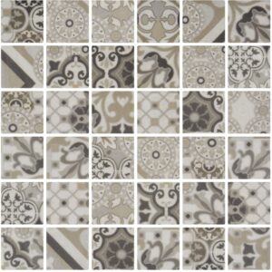 פסיפס זכוכית COBRA - SOLID ROCK חברת SQUAMES ספרד