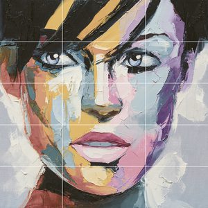 דגם ציור פנים מסד DREAMWALLS אריחי חיפוי פורצלן ברמה גבוהה חברת CERACASA ספרד פרויקט מיוחד