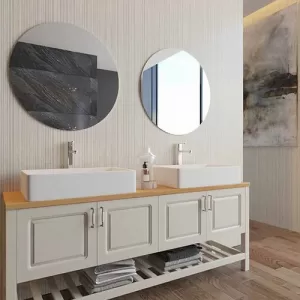 ארון אמבטיה איכותי בעל עיצוב אלגנטי קלסי דגם אבידוס - חברת DOR RAPHAEL ישראל