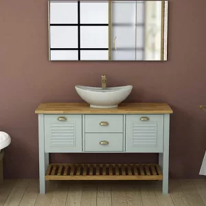 ארון אמבטיה איכותי בעל עיצוב אלגנטי קלסי דגם כפיר - חברת DOR RAPHAEL ישראל