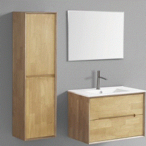 ארון אמבטיה עם כיור וארון שרות